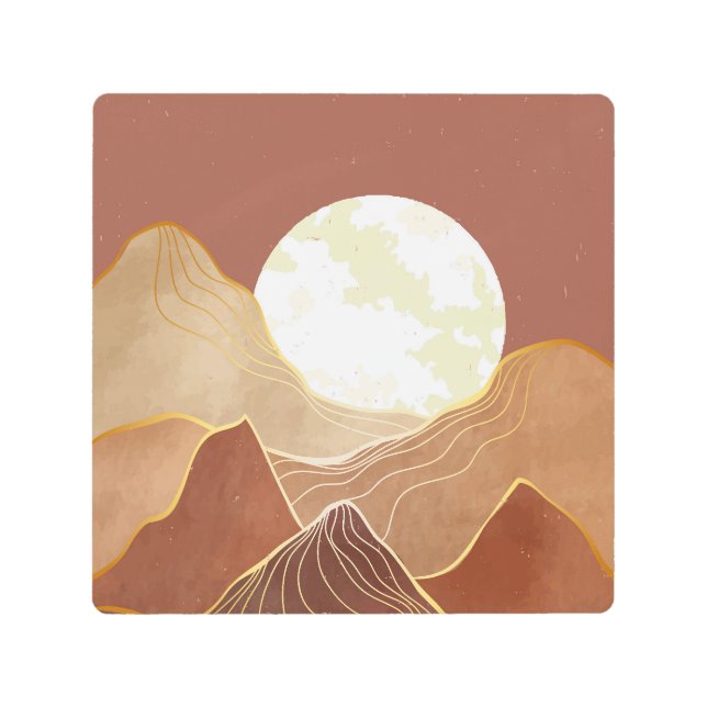 Modern mountain art (Front)