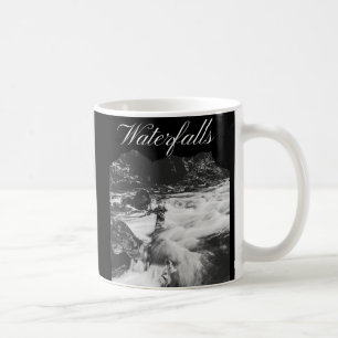 Modern Mountain Waterfalls in NC Coffee Mug