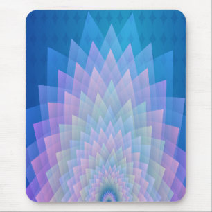 Modern mousepad, colorful, pink, blue mouse pad