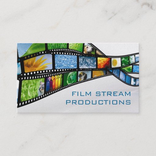 Customizable Modern Movie Director Film Producer Business Card Templates