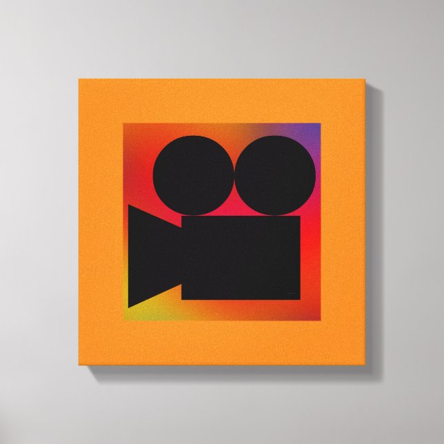 MODERN MOVIE TIME CANVAS PRINT (Front)