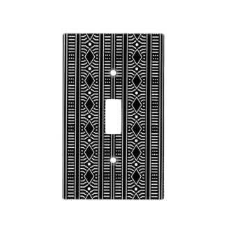 Modern Mud Cloth Tribal Light Switch Cover