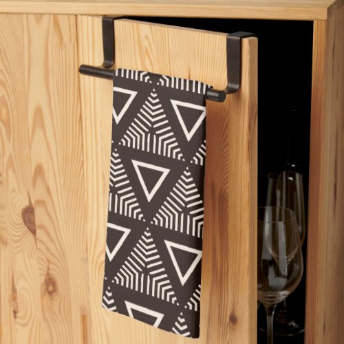 Modern Mudcloth Ethnic Pattern Kitchen Towel