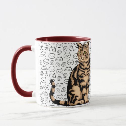 Modern Mug Design and Cute Mug and Trendy Mug