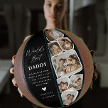 Modern Multi Photo Grid World's Best Dad Basketball<br><div class="desc">Create an unforgettable basketball-themed gift for the world's best dad with this multi-photo grid collage! Featuring 7 photos and custom text, this personalized design lets you add a cute father quote and name or names for an extra special touch. Change the background color to match your favorite team or your...</div>