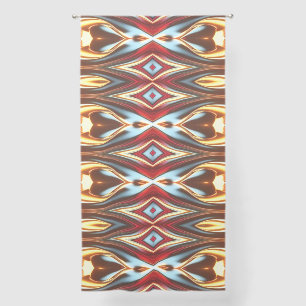 Modern multicolor classic fabric pattern design sh sheer curtains