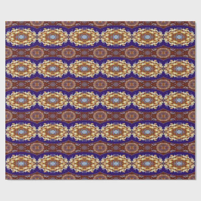 Modern multicolor classic trendy pattern design w wrapping paper (Flat)