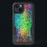 Modern Multicolor Glitter Texture GR1 iPhone 13 Case<br><div class="desc">Elegant modern multicolors glitter texture ,  cool modern trendy design.</div>