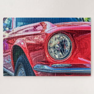 modern muscle car puzzle