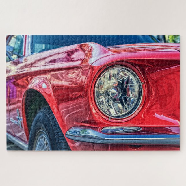 modern muscle car puzzle (Horizontal)