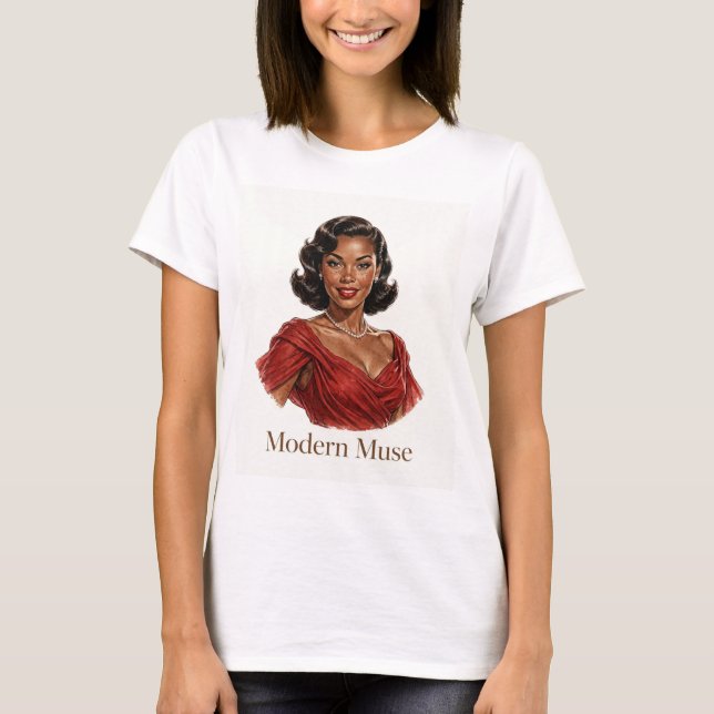 Modern Muse Couples Tee — Hers (Front)