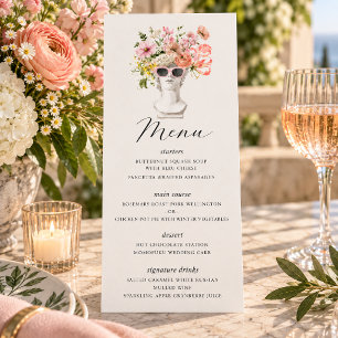 Modern Muse Garden Party Menu