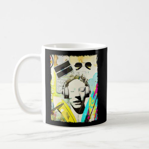 Modern Music Street Abstract  Coffee Mug