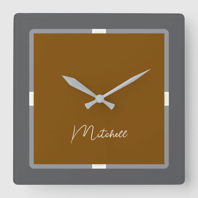 Modern My Butterfly Clock (Front)