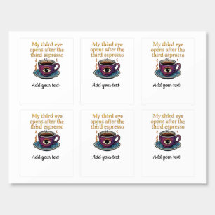 Modern Mystic Coffee Art My third eye collection Drink Mix