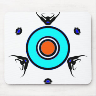 Modern Mystic Eye Mouse Pad