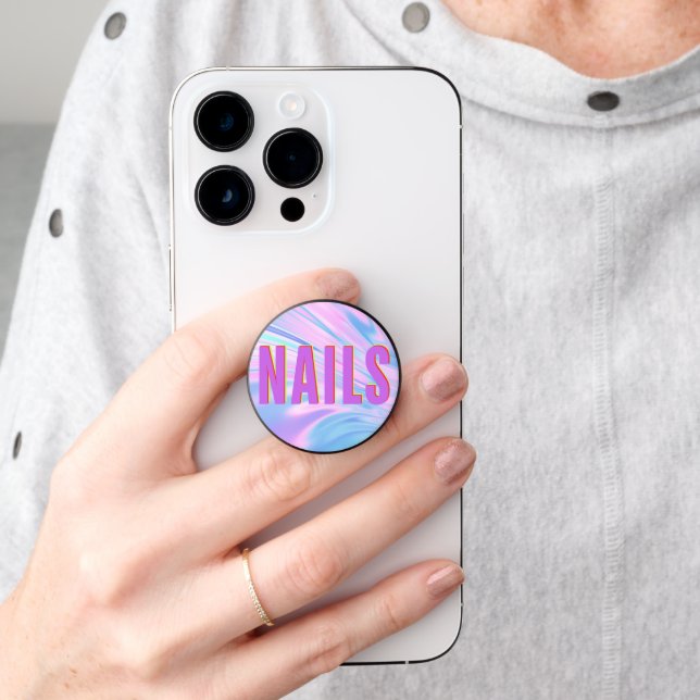 Modern Nails Salon PopSocket (Hand)