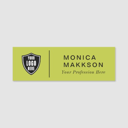 Modern Name Logo  And Title Name Tag