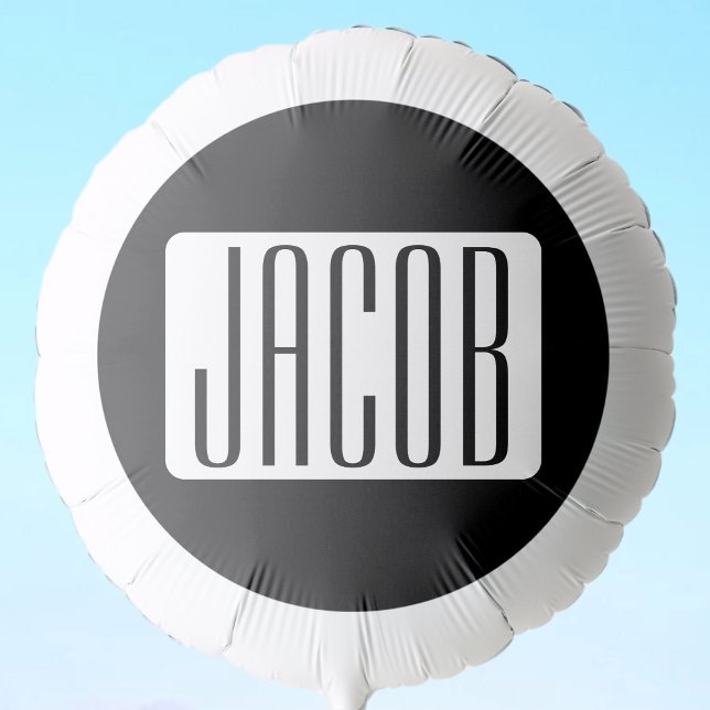 Modern Name or Editable Brand Name for Business  Balloon (Creator Uploaded)