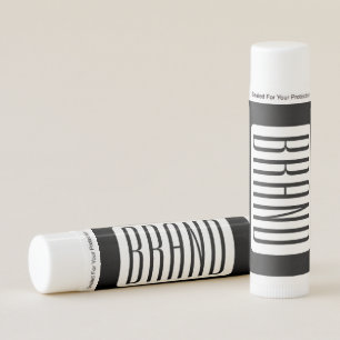 Modern Name or Editable Brand Name for Business  Lip Balm