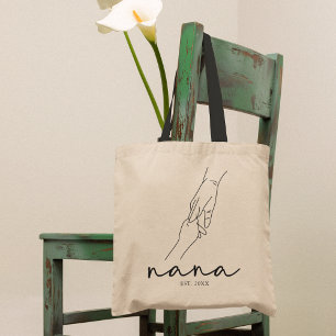 Modern Nana Established Grandmother Tote Bag