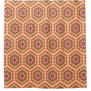 Modern Native American 10 Shower Curtain