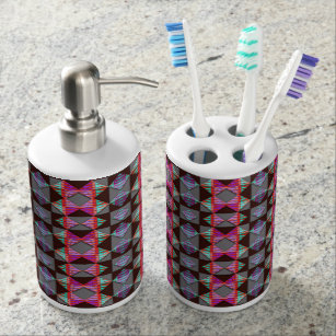 Native American Bath Accessory Sets Zazzle Modern Native American 17 Bathroom Set