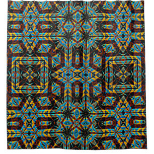 Modern Native American 18 Shower Curtain