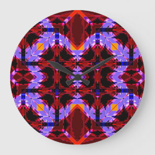 Modern Native American 1 Clock