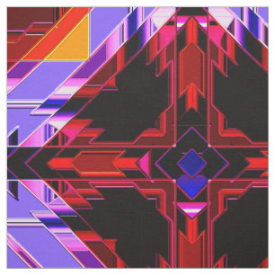Modern Native American 1 Custom Fabric