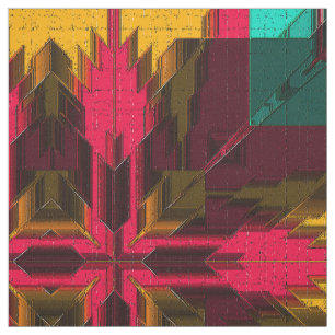 Modern Native American 20 Custom Fabric