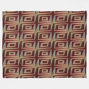 Modern Native American 21 Fleece Blanket