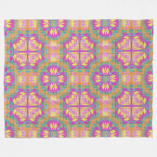Modern Native American 23 Fleece Blanket