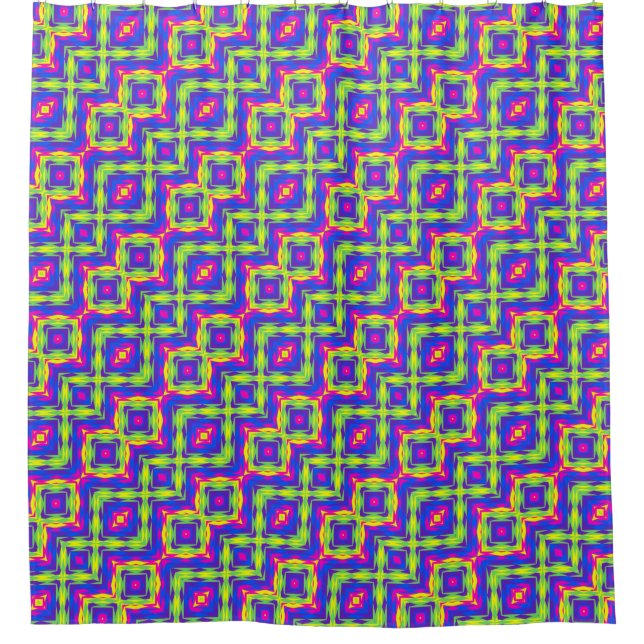 Modern Native American 25 Shower Curtain (Front)