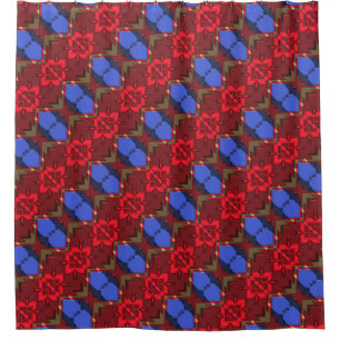 Modern Native American 34 Shower Curtain