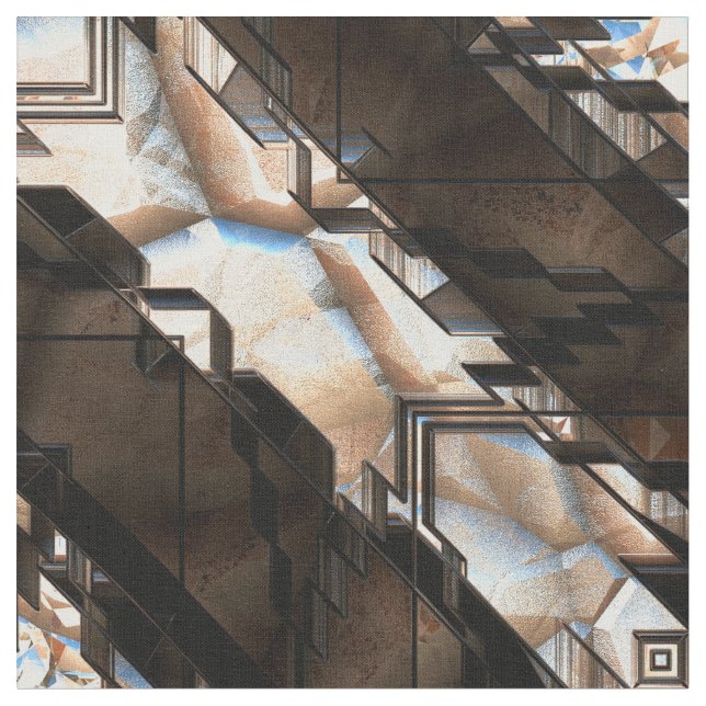 Modern Native American 35 Custom Fabric (Close Up)