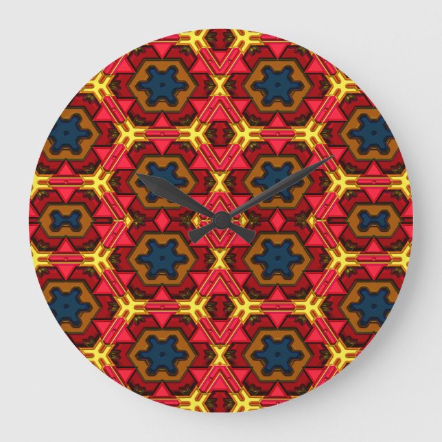 Modern Native American 4 Clock (Front)