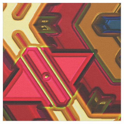 Modern Native American 4 Custom Fabric