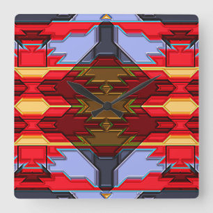 Modern Native American 5 Clock