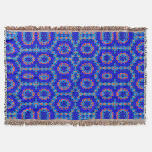Modern Native American 9 Throw Blanket