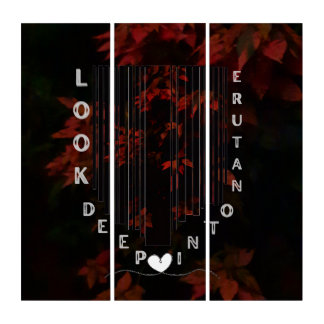 Modern Nature Lover Triptych