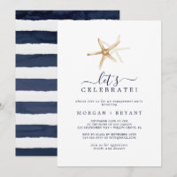 Modern Nautical | Starfish Let's Celebrate