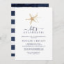 Modern Nautical | Starfish Let's Celebrate Invitation