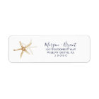 Modern Nautical | Starfish Return Address Label