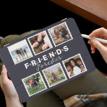 Modern Navy Blue Friends Forever Photo Collage iPad Air Cover<br><div class="desc">Introducing the perfect photo gift for friends - the Friends Forever Photo Collage design. This modern design is the ideal way to celebrate your friendship and cherish the memories you've made together. With a personalized photo collage, you can showcase your favorite moments with your best friends in a beautiful and...</div>