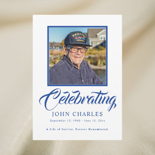 Modern Navy Veteran Celebration of Life Program