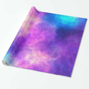 Pink Galaxy Wrapping Paper