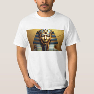 Modern Nefertiti Pharaoh Art – Men's Egyptian Gr T-Shirt