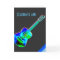 Modern Neon Colors Guitar Music Birthday