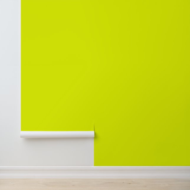 Modern neon green bright plain solid color cool wallpaper  (Application)